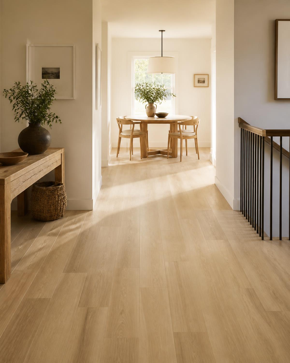 Hylux Laminate Flooring shown in an interior setting